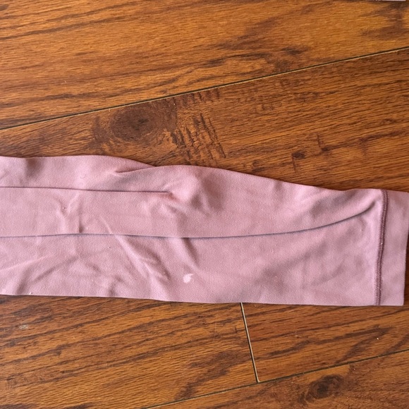 Lululemon Athletica 28” align high rise leggings “Dusty Rose” size 6 / Medium - Picture 4 of 11